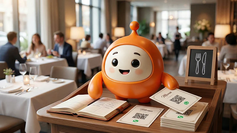 Chatbot de IA gestionando reservas para un restaurante